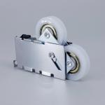 Chrome finishing double window roller in durable quality