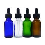 Essential Oil 5ml 10ml 15ml 20ml 30ml Glass Dropper Bottle Clear Green Blue