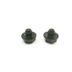SUS304 Chrome Wheel Rivets 3.25g Weight , Wheel Rivets Black HEX12.5x13.2