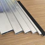 Gross weight kg 50 15A 15mm Non-Bendable Aluminum Spacer Bar For Insulating