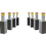 Retractable Hydraulic Rising Bollard for Security Rise Height 600mm-1200mm