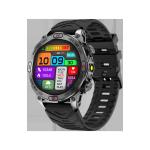 Round Shape Smart Watch with AI Voice Assistant Bluetooth Call Altitude Pressure
