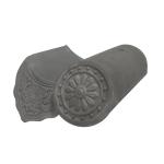 Chinese Grey Clay Temple Roofing Tile Materials Superior Quality For Long
