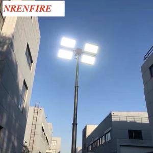 Wholesale Fire Tender Mounted 7.6m Telescopic Mast Light Tower/ Pneumatic Telescopic Mast from china suppliers