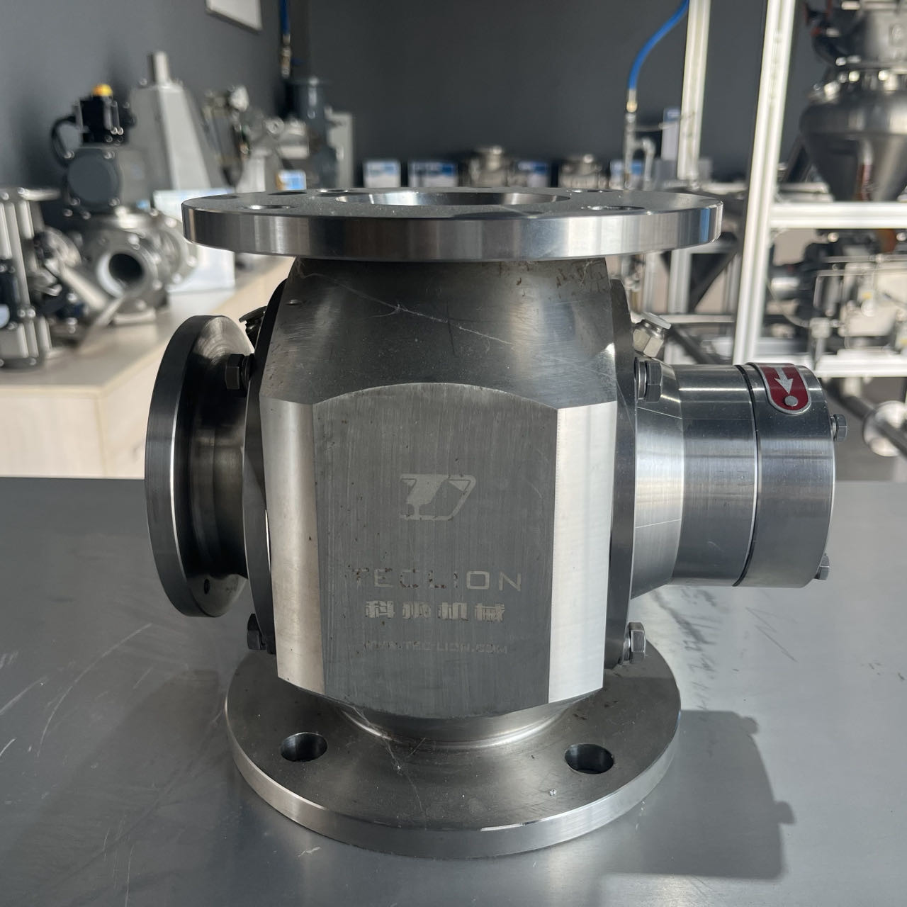 Used for measuring and unloading rotary valves in sanitary occasions