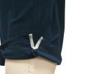 Soft Mens Pique Polo Shirts , Mens Long Sleeve Polo T Shirts With Flat Knit