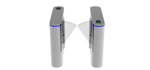 Wholesale 700mm Width Electronic Flap Barrier Turnstile Pedestrian Automatic Systems Entry Systems from china suppliers