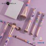 ODM Womens Make Up Brushes With Alu - Ferrule 100% Synthetic Hair Cosmetic Brush