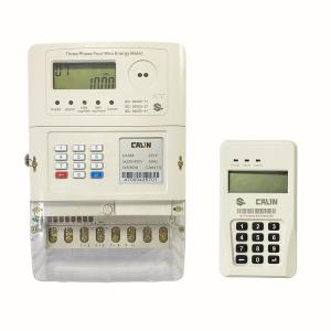 Wholesale Three Phase Keypad STS Prepaid Meters With RF Wireless Communication from china suppliers