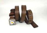 Adjustable Casual Women 2.3cm Cowhide Leather Belt