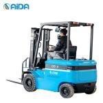 CE Certified Electric Powered Forklift 3 Ton AC Control Eco Friendly four wheel