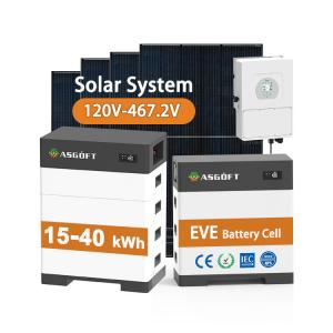 China solar battery cases system 15kwh 20kwh 25kw 30kw 35kw 40kw stackable solar generator on sale