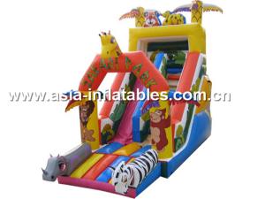 Wholesale Home Use Inflatable Slide In Safari Park Design For Children Party And Holiday from china suppliers