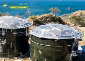 Wholesale Enhancing Durability and Efficiency: Center Enamel's Aluminum Dome Roofs for Burundi Crude Oil Storage Tanks from china suppliers