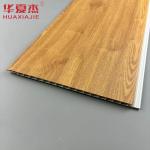 Wholesale Nature Wood Color Waterproof Wall Pvc Panel Building Decoration