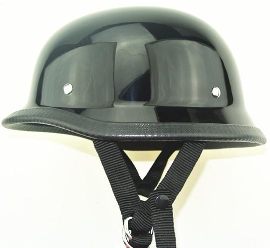 Open Face Motorcycle Crash Helmet Open Face Classic German Style Motorcycle