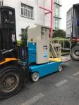 360 Degree Rotation Self Propelled Aerial Lift 7.5m Mast Type Boom Lift