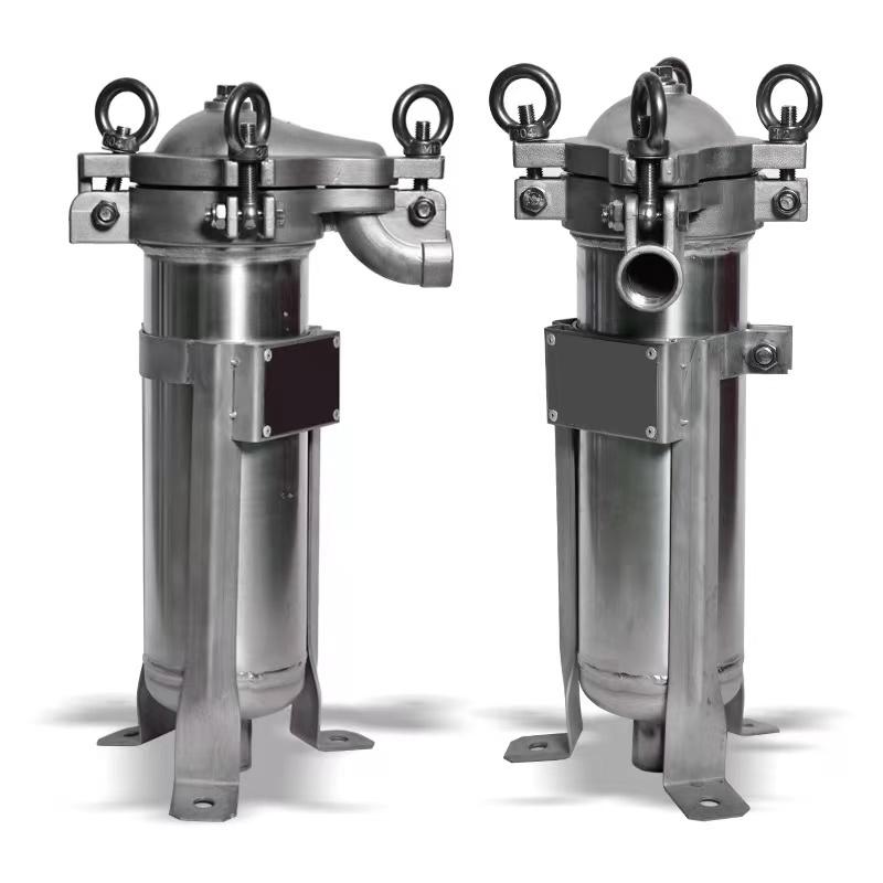 Industrial Grade Bag Filter Housing SS 304 for Construction Works