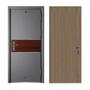 Wholesale Solid Wood Carving Front Armored security Door For Villa European Style from china suppliers