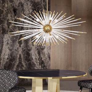 Wholesale Creative Led Chandelier For Living Dining Room Modern Glass Hanging Lamp sputnik chandelier(WH-MI-314) from china suppliers