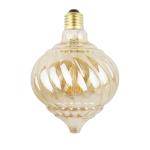 Pumpkin Shape Filament Bulb String Lights Bulb E27 Twist Cone Straigh