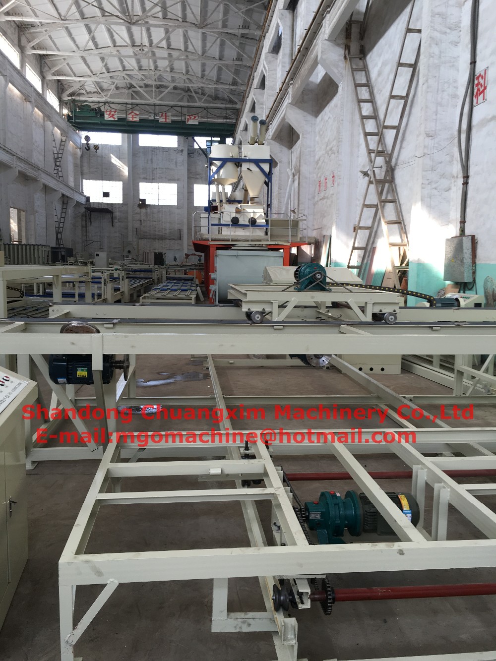 Automatic Board Making Machine , Multi Function Fiber Cement Board Production Line