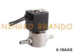 6.5mm Hose Barb Anti Corrosion Isolation Solenoid Valve For Chemical Acid Alkali