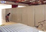 River Flood Protect Hesco Type Barriers Mil1 Welded Cages For Sand / Earth /