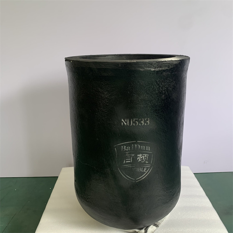 Stability Silicon Carbide Graphite Induction Furnace Crucible High-Temperature High Efficiency