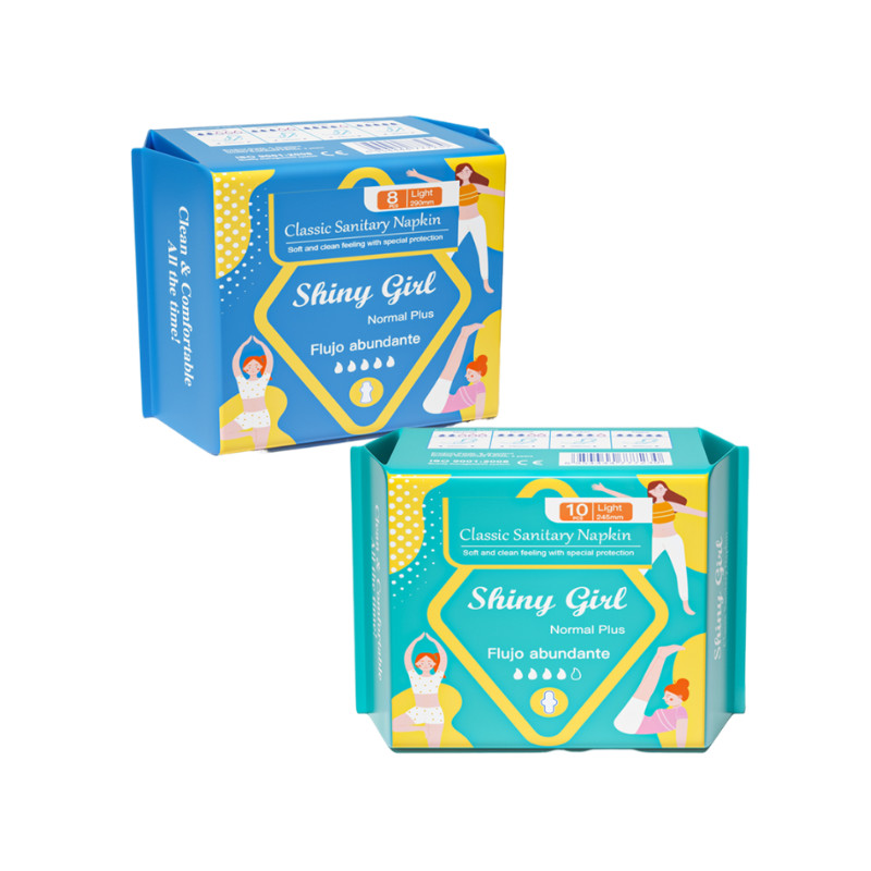 Sanitary Napkin Disposable Panties Pad Organic Cotton Breathable Sanitary Pad Menstrual Product