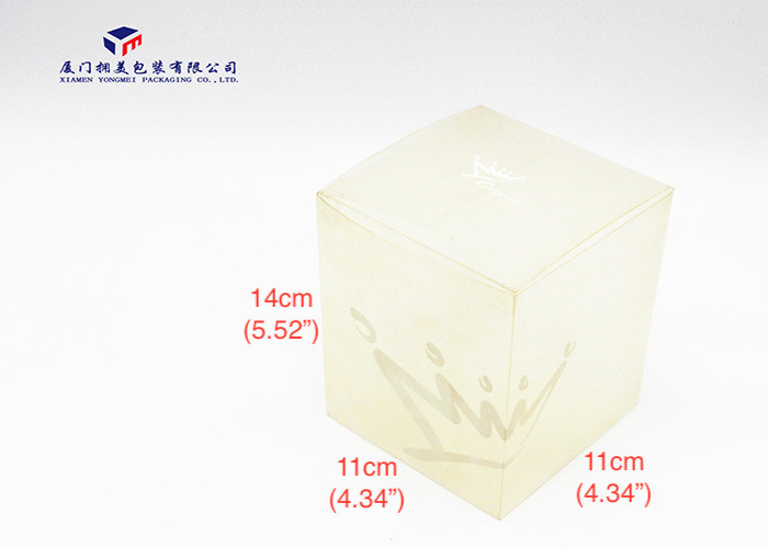 Custom Plastic PP Packaging Box Light Weight Milk White For Retail Products