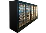 Big Capacity Glass Door Bar Energy Drink Showcase Fridge No Light Box