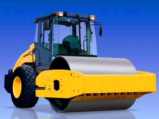 XS122 Road Roller Operating Weight 12000kgs/12t, Fully Hydraulic Single Steel