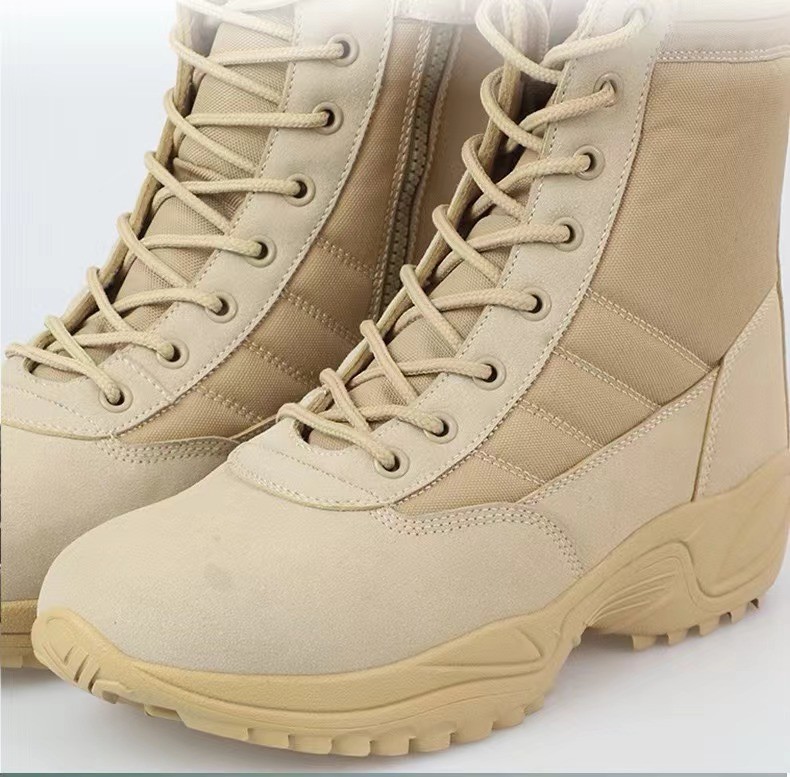 Men's And Women's Outdoor High-top Desert Boots Non-slip Water Hiking Shoes Casual Outdoor Breathable Hiking Boots