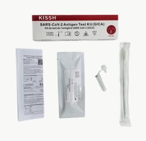 Wholesale SARS-CoV-2 GICA Nasal Antigen Test Kit 18.5*5*1.5cm Germany BfArM Listed from china suppliers