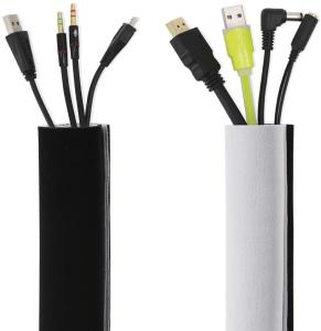 Wholesale Neoprene Core Self Closing Cable Wrap Wire Management Sleeve from china suppliers