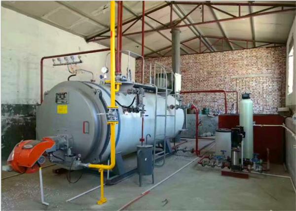 1.5 Ton 100hp 1500 Kg Fuel Gas, Oil, Dual Fuel Packaged Steam Boiler with