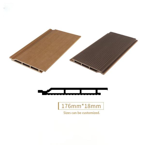 176x18mm WPC Cladding Panel for Outdoor and Indoor Use