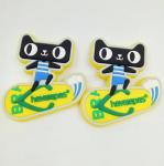 Funny Cat Silicone Fridge Magnet,Multi Colored Fridge Magnet For Home Decoration