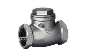 Wholesale SS304 Or SS316 1 2 3 4 Swing Check Valve For Gas / Steam In High Temperature from china suppliers