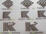 Clothing 3D Silicone Heat Transfer Label Custom Logo For Different Places