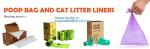 Compostable Logo Printed Colorful Pet Dog Waste Poop Plastic Garbage Bag 100%