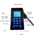 Colorful Led Lighting Sauna Steam Bath Machine Control Panel Size 18*10cm