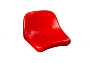 China Red Blow Molded HDPE Plastic Stadium Bucket Seat on sale