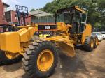 Japan Origin Cat 140H Motor Grader / Used Road Grader With Three Shank Ripper