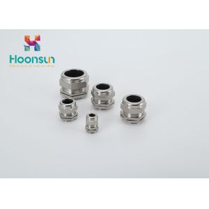 Buy cheap M8 - M120 Metal Cable Gland Resist Salt Nickel Plated Brass With Rubber Seal from wholesalers