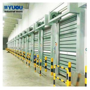 Wholesale Aluminum High Speed Rolling Up Door Rigid Insulated With Servo Motor from china suppliers