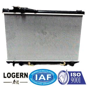 Wholesale Cooling Machine 91-95 Toyota Crown Radiator , Toyota Aluminum Radiator Open Type from china suppliers