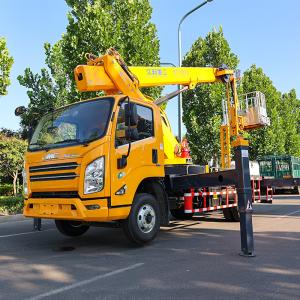Wholesale GKS28 high operation truck 28m high altitude aerial working platform truck for sale from china suppliers