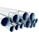 Round Q215A Q215B Galvanized Steel Pipe Tubing 1.2-15.7mm Thickness